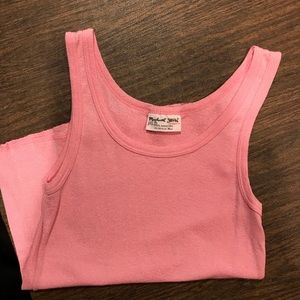 Michael Stars Pink Sleeveless Tank